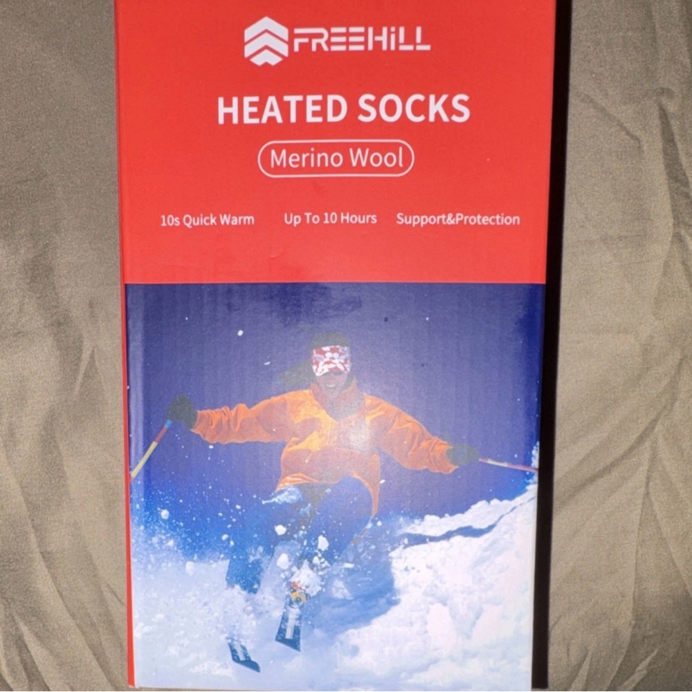 Heated Merino Wool Socks